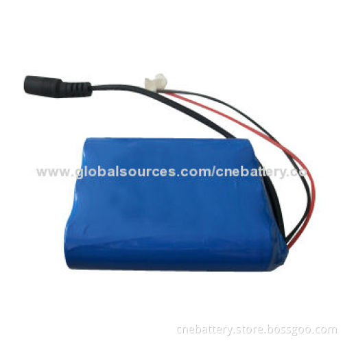 12V 3,000mAh Lithium-ion Battery, 3S1P Used for Fluorescent Writing Board, Solar lamps, PSP, POSNew